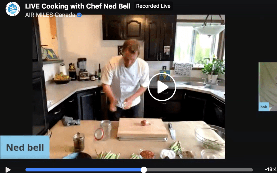 Live Cooking with Chef Ned Bell